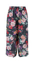 Pantalon court Charlotte en crêpe de Chine de soie